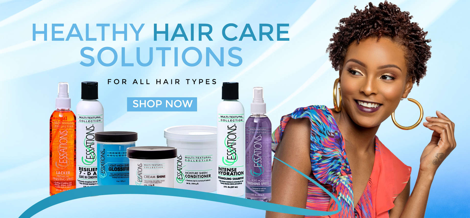 Essations, Professional multi-texture hair care brand sold by Pro Beauty Direct