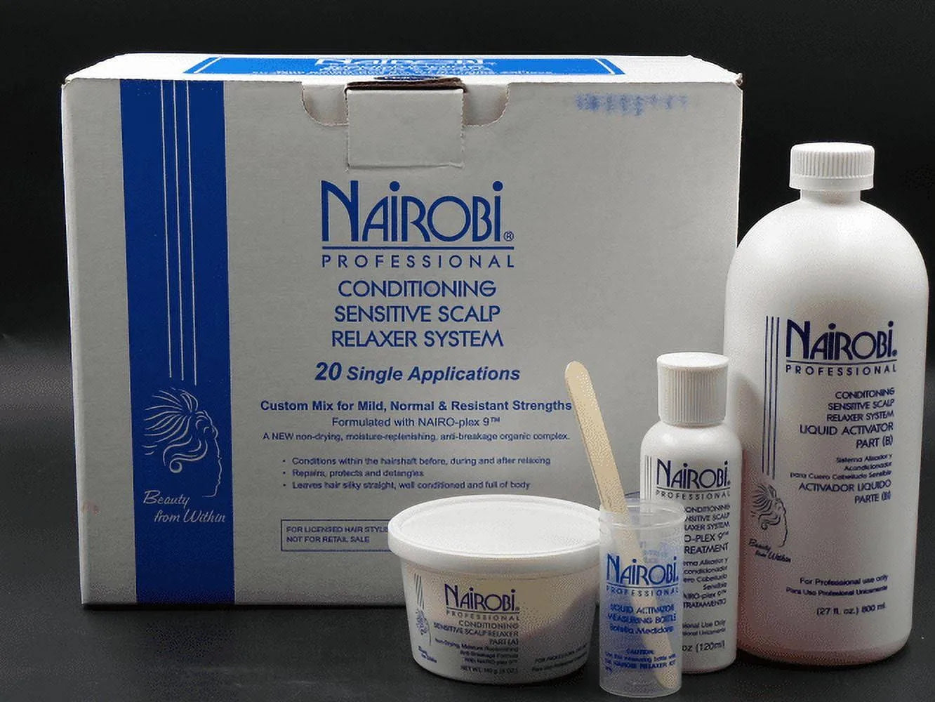 Nairobi Sensitive Scalp Relaxer System Kit