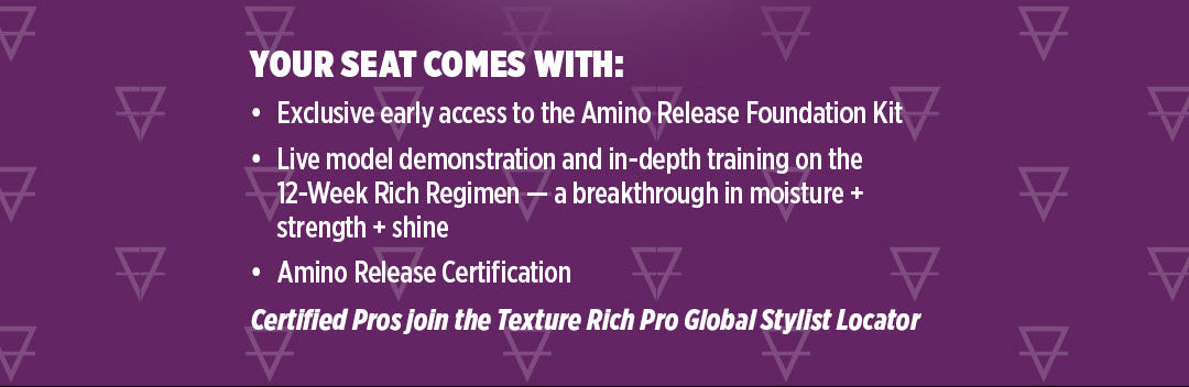 Texture Rich Amino Release Launch 